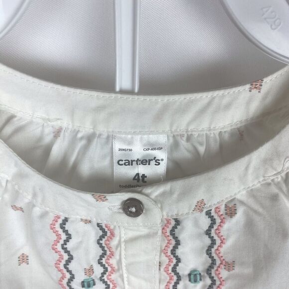 CARTERS Geomertic Tunic w/Floral Cargo pants. - Picture 5 of 6